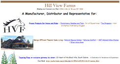 Desktop Screenshot of hillviewfarms.com